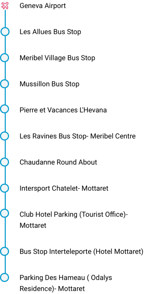 Meribel Map