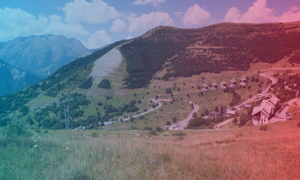 Les-Deux-Alpes-in-Summer